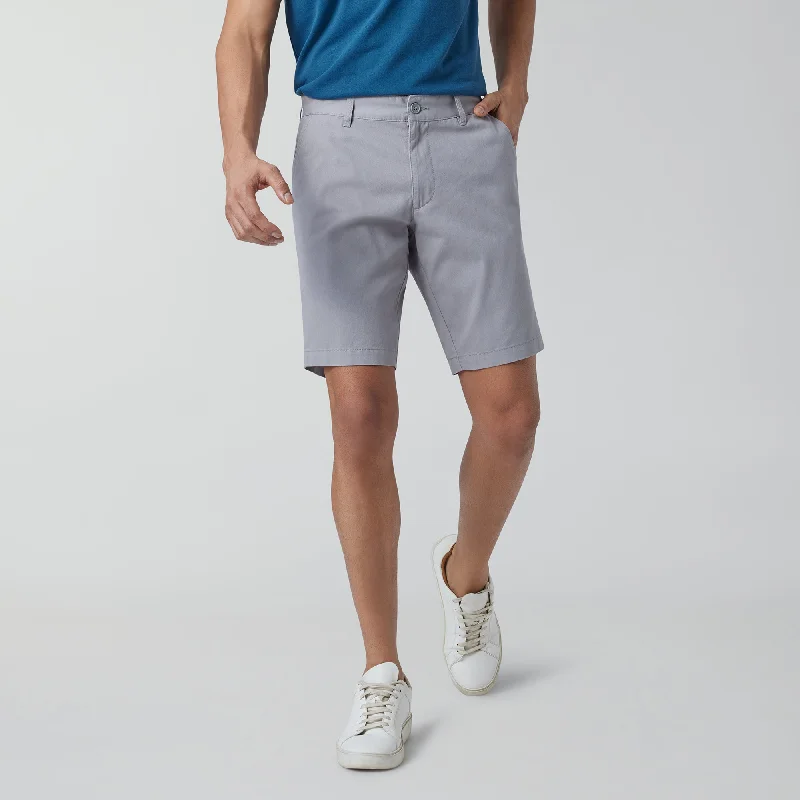 Element Cotton Chinos Shorts For Men Moon Grey