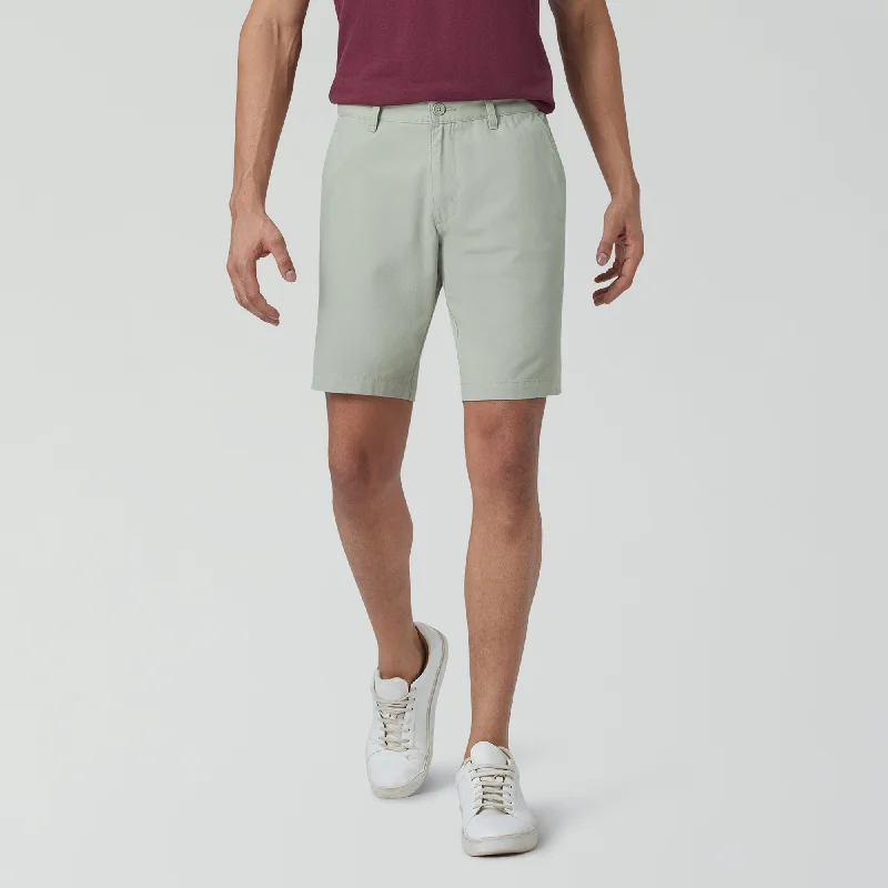 Element Cotton Chinos Shorts For Men Tea Green