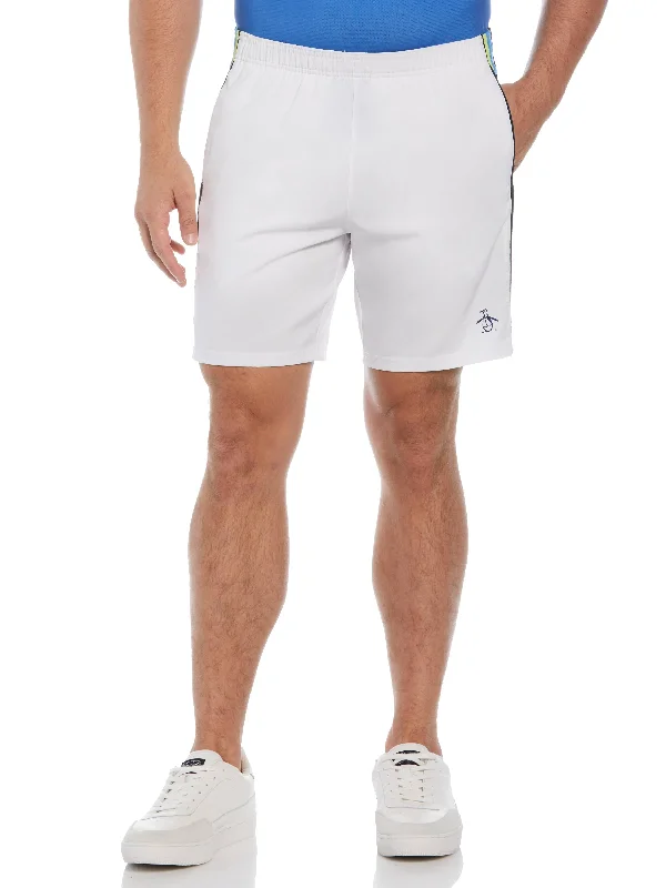 Men's Performance Mixed Media Tennis Shorts