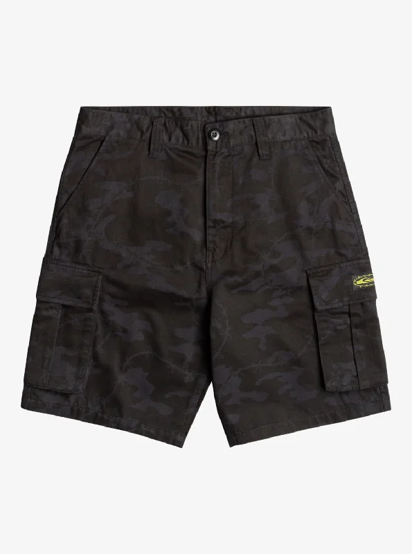 Mikey Cargo Shorts - Tarmac Mongrel Camo