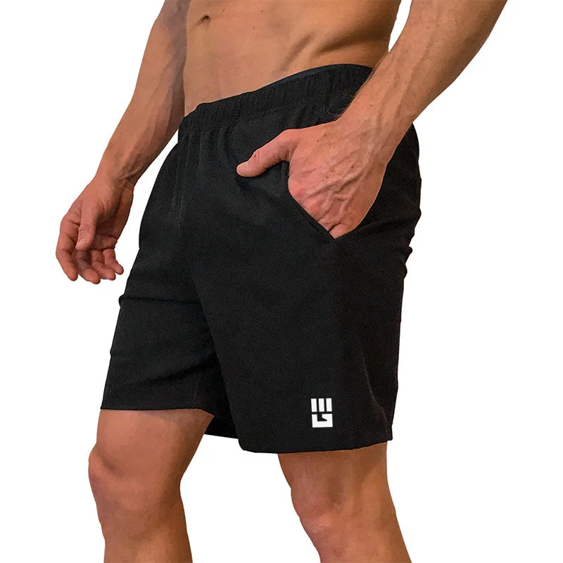 Men's Freestyle Running Shorts (Black)