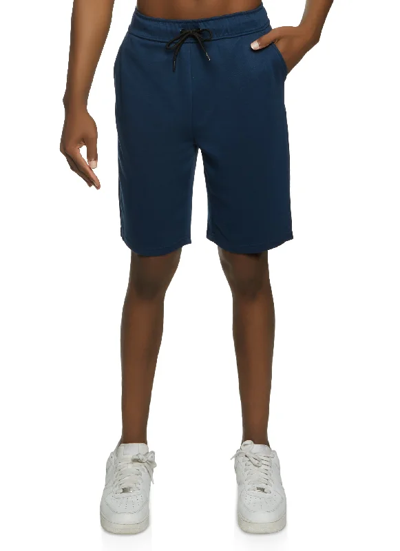 Mens Zip Pocket Tech Fleece Shorts