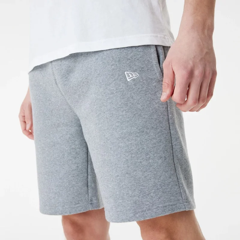 New Era Grey Essential Shorts