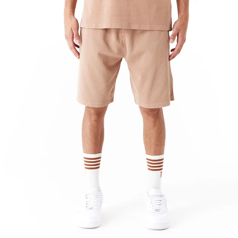 New Era Washed Orange Shorts