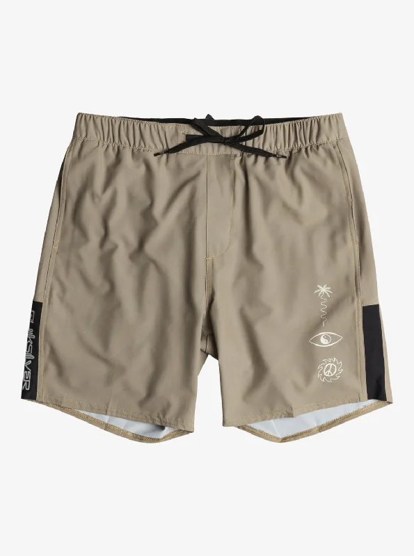 Omni 17" Training Shorts - Timber Wolf