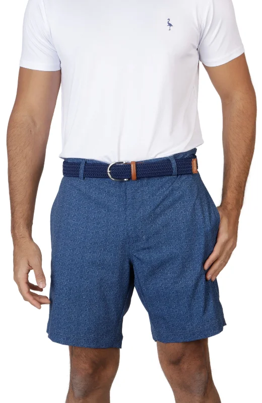 'On The Fly' Melange Golf Shorts