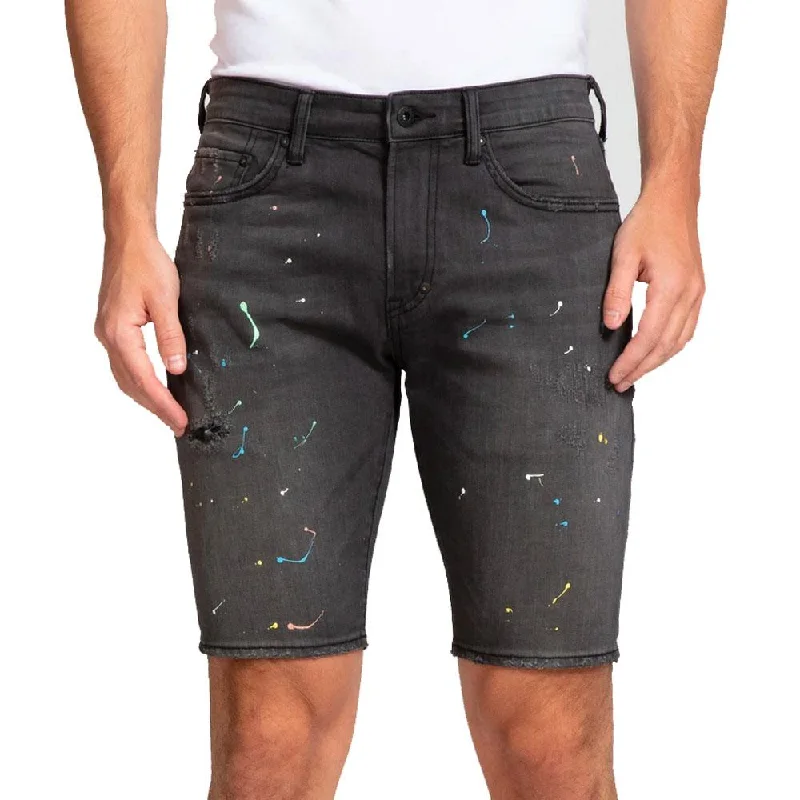 Paint Splatter Shorts