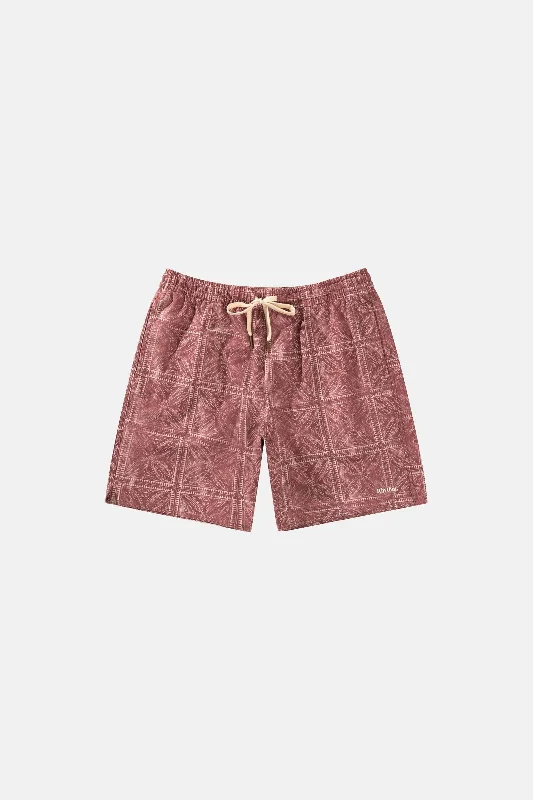 Palama Beach Short Moroccan Red