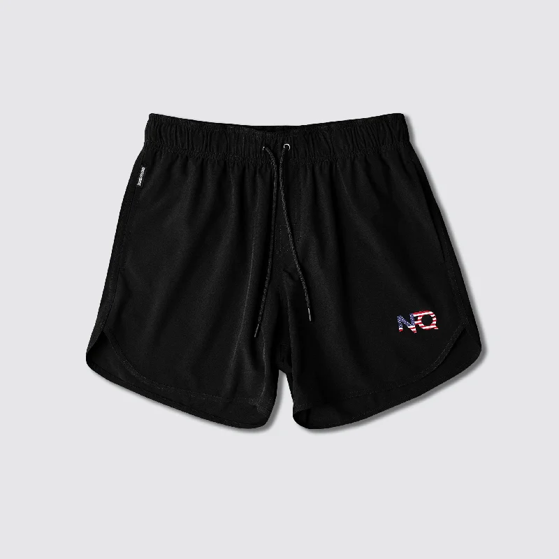 Patriot/Black Training Shorts