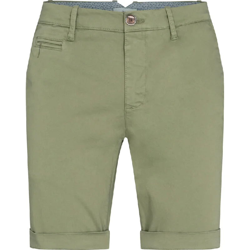 Piot Cotton Stretch Shorts - GRN Green