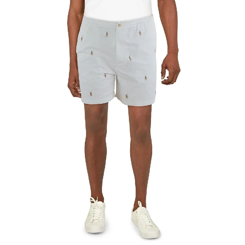 Polo Ralph Lauren Mens Embroidered Everyday Casual Shorts