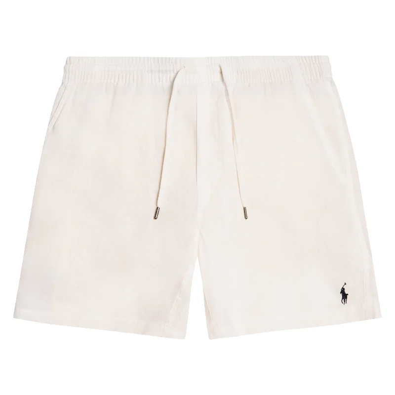 Prepster Linen Short | Deckwash White