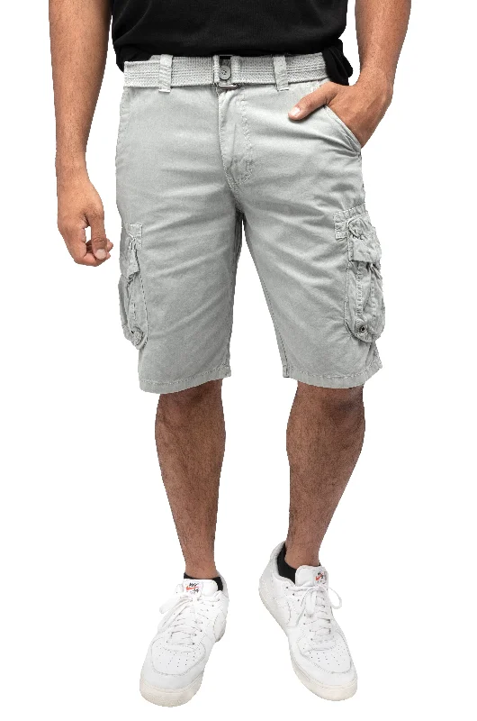 RAW X Men's Belted 12.5" Inseam Cargo Shorts