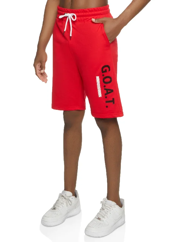 Mens GOAT Forever Terry Shorts