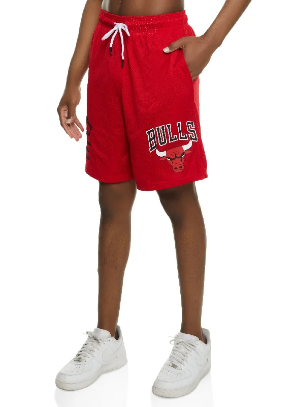 Mens NBA Chicago Bulls Graphic Basketball Shorts