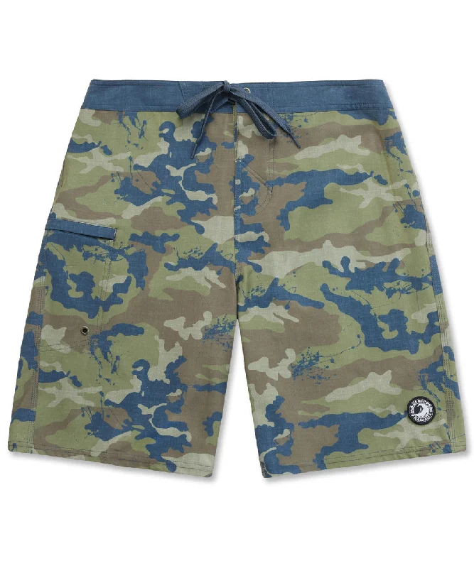 Reef Camo 21" Stretch Boardshort