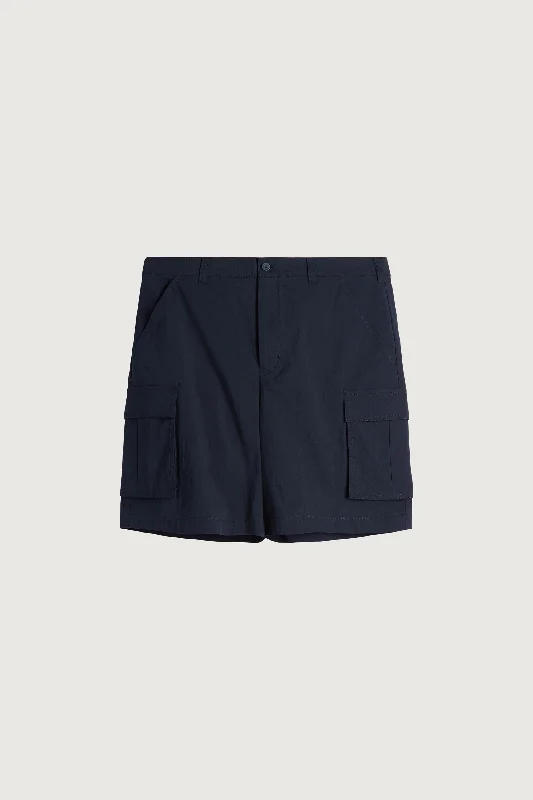 COTTON NYLON CARGO SHORT