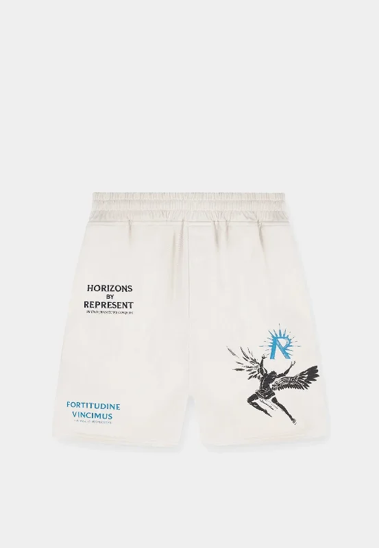 Represent Icarus Short Off White