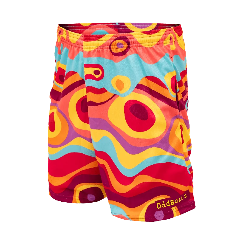 Retro - Adventurous - Mens Sport Shorts