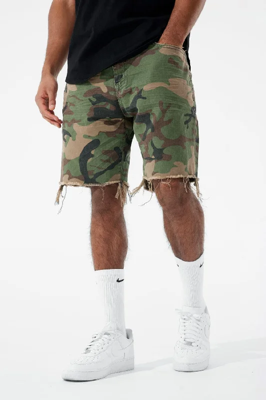 Retro - Infantry Twill Shorts (Vintage Camo)