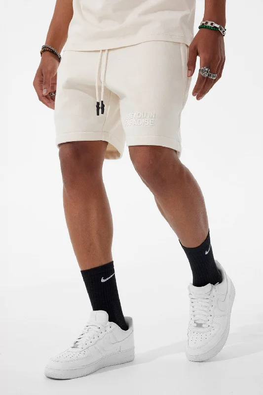 Retro - Paradise Tonal Shorts (Bone)