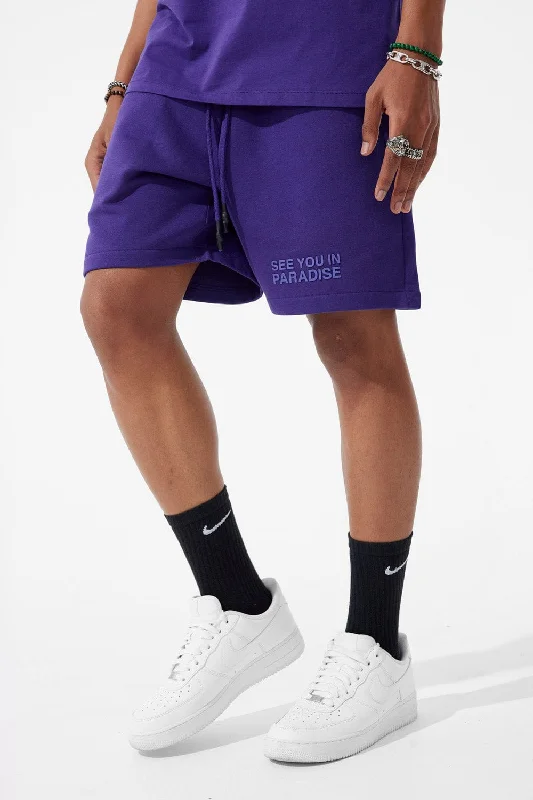 Retro - Paradise Tonal Shorts (Purple)