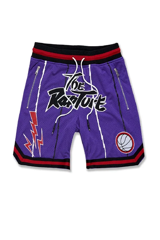 Retro - The Rapture Basketball Shorts (Purple)