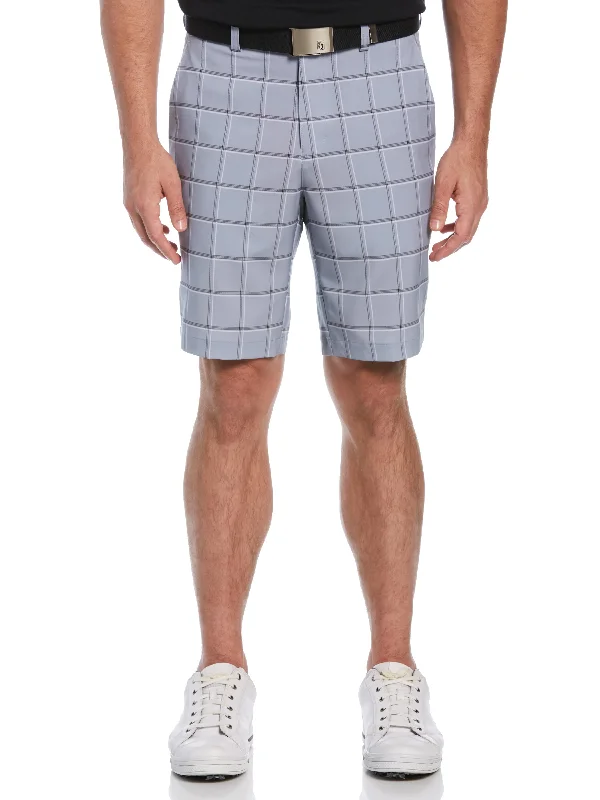 Men's Roadmap Plaid Golf Short