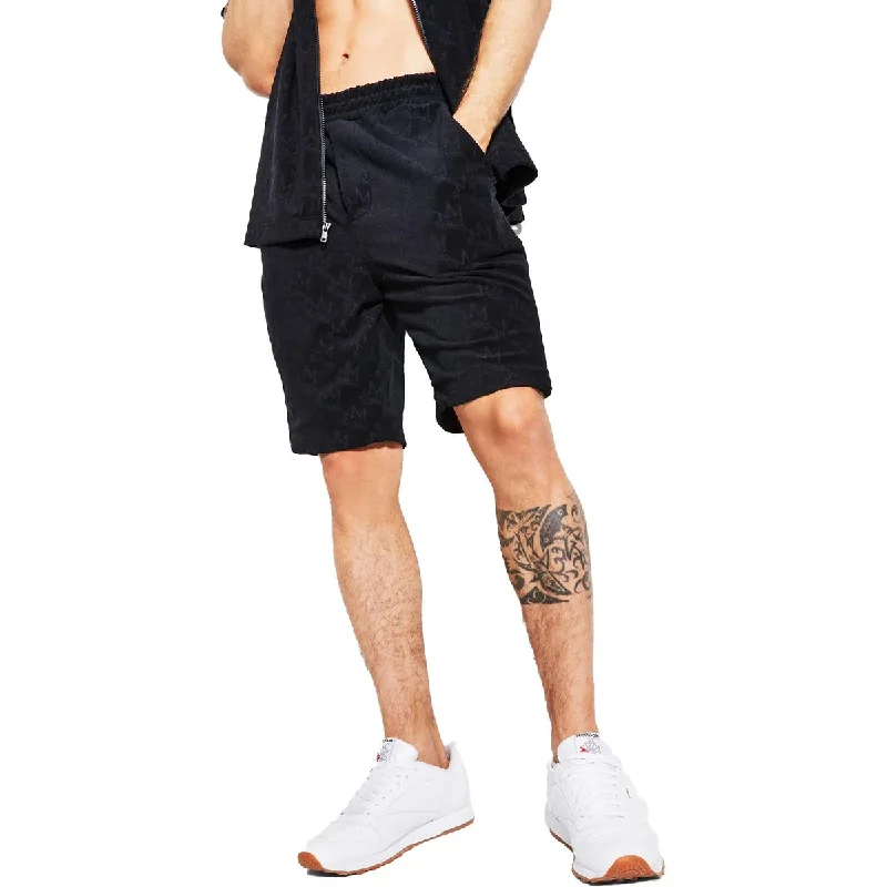 Royalty By Maluma Mens French Terry Relaxed Fit Casual Shorts