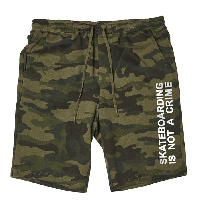 Santa Cruz Fleece Shorts Camo