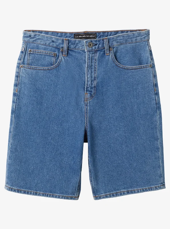 Saturn Baggy Denim Shorts - 2001 Stone Wash