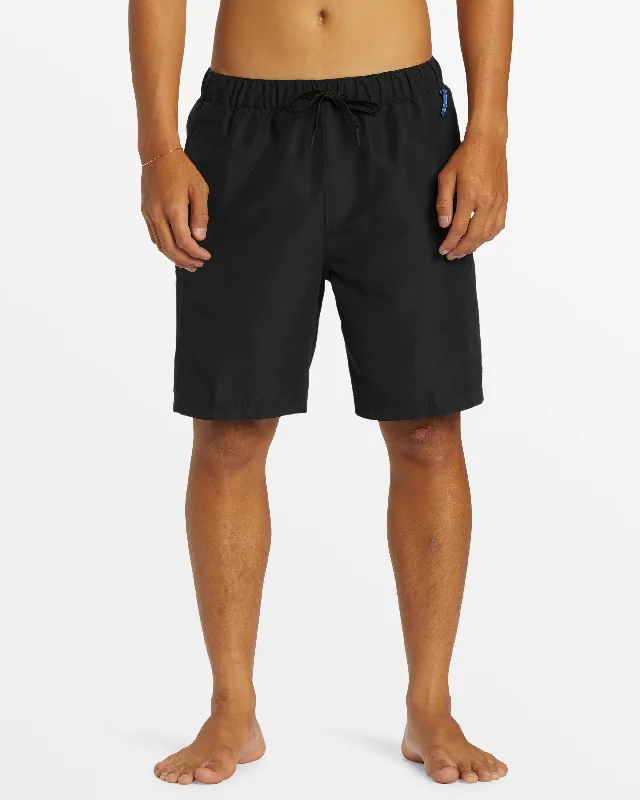 Saturn Drainer Amphibian 18.5" Hybrid Shorts - Black