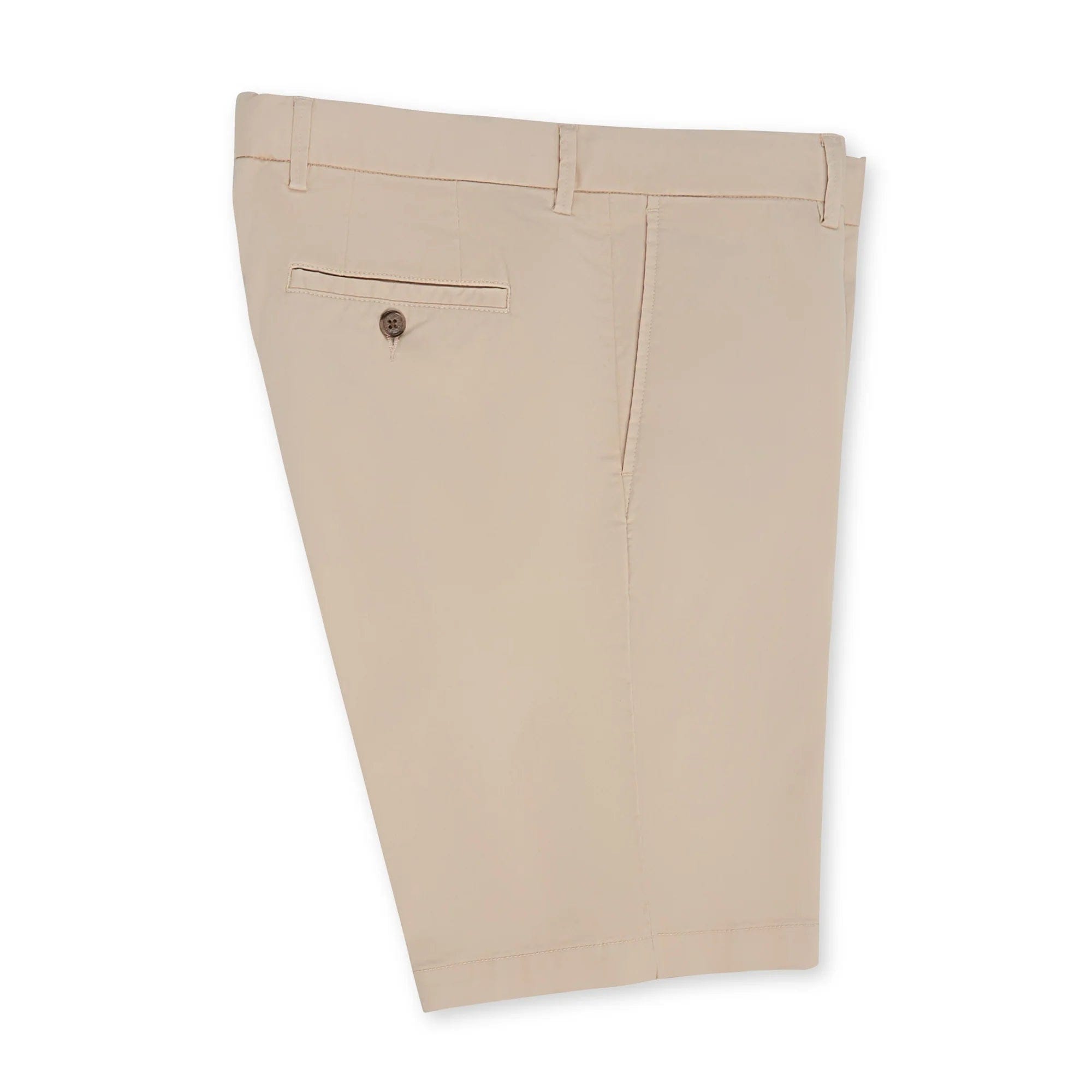 Scott Barber Cotton Twill Short 8.5" Length- Khaki