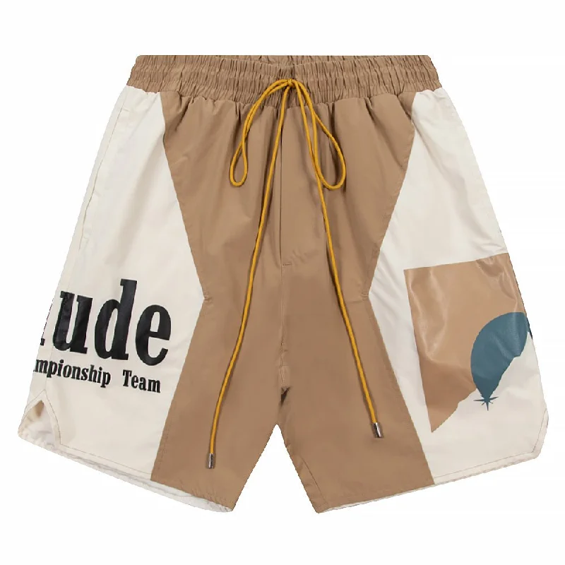 Senna Flight Short | Tan/Cream