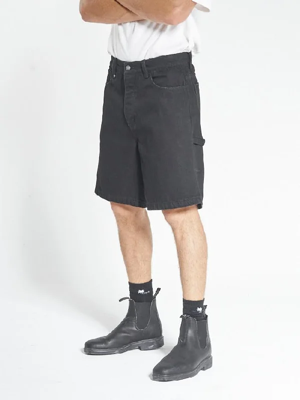 Slacker Denim Short - Black Rinse