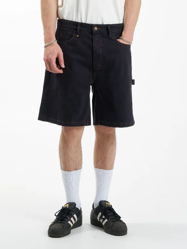 Slacker Denim Short - Midnight  Blue