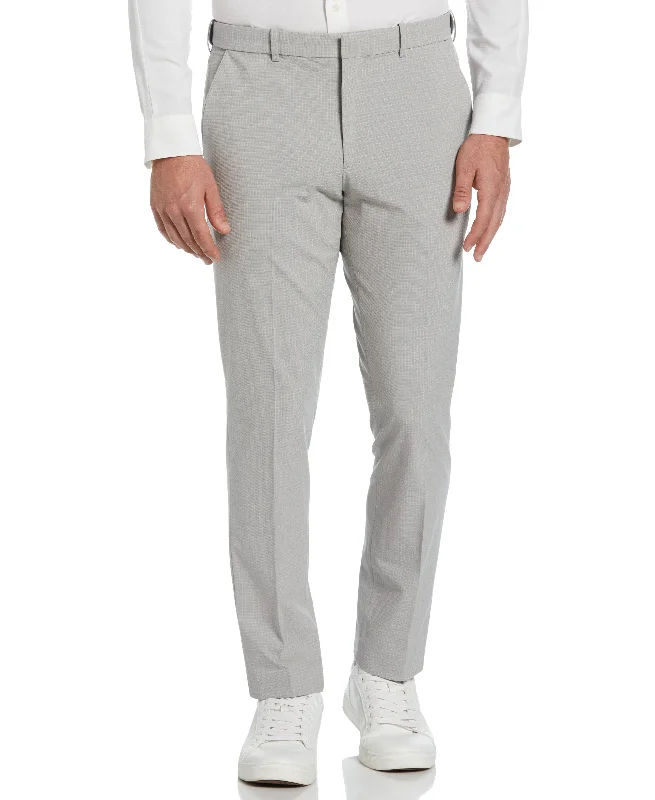 Slim Fit Subtle Micro Check Suit Pant