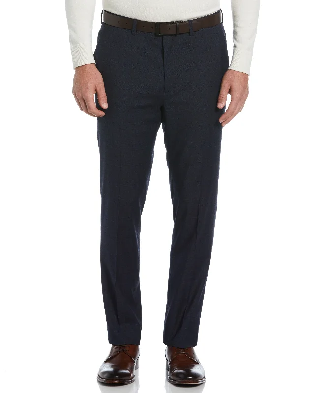 Slim Fit Plaid Suit Pant