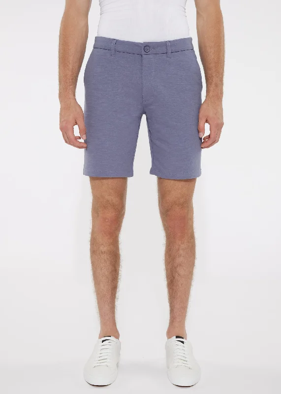 SOLID STRETCH KNIT SHORT