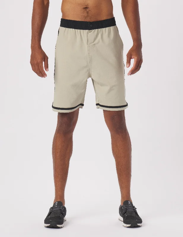 Stream Liner Short 7.5": Linen/Black Contrast