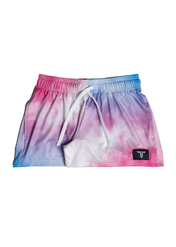 Summer Women's Gym Shorts (3" Inseam) - Popsicle