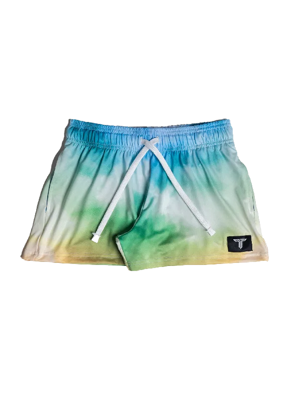 Summer Women's Gym Shorts (3" Inseam) - Prism