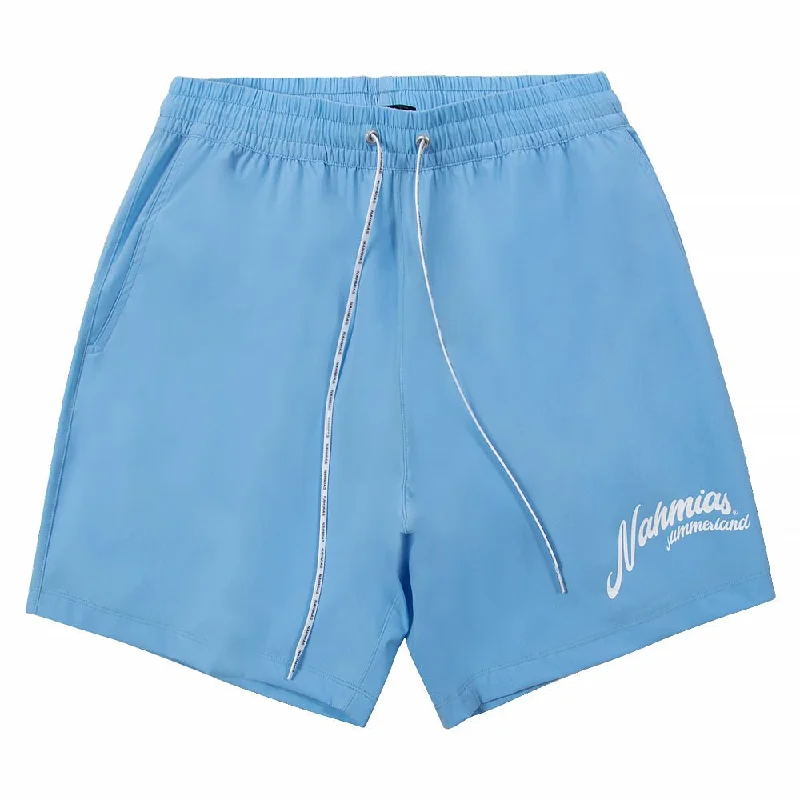 Nahmias Summerland Swim Trunks | Light Blue