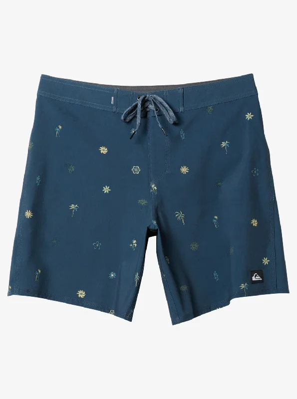 Surfsilk 69 18" Boardshorts - Midnight Navy Heat Waves