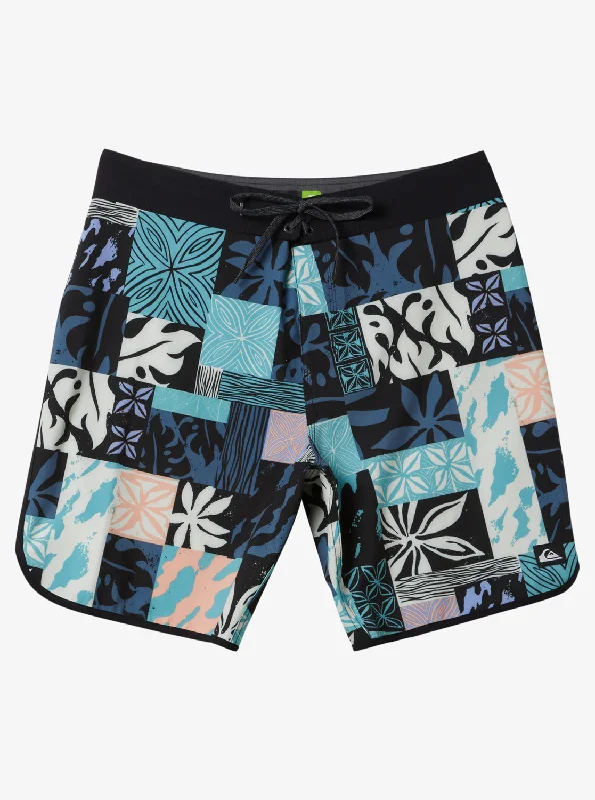 Surfsilk Hawaii Scallop 19" Boardshorts - Black