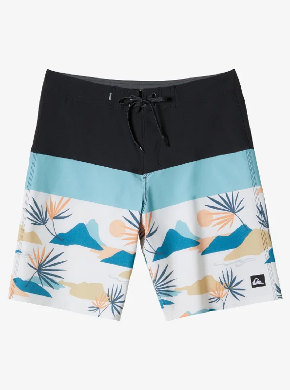 Surfsilk Panel 20" Boardshorts - Iron Gate