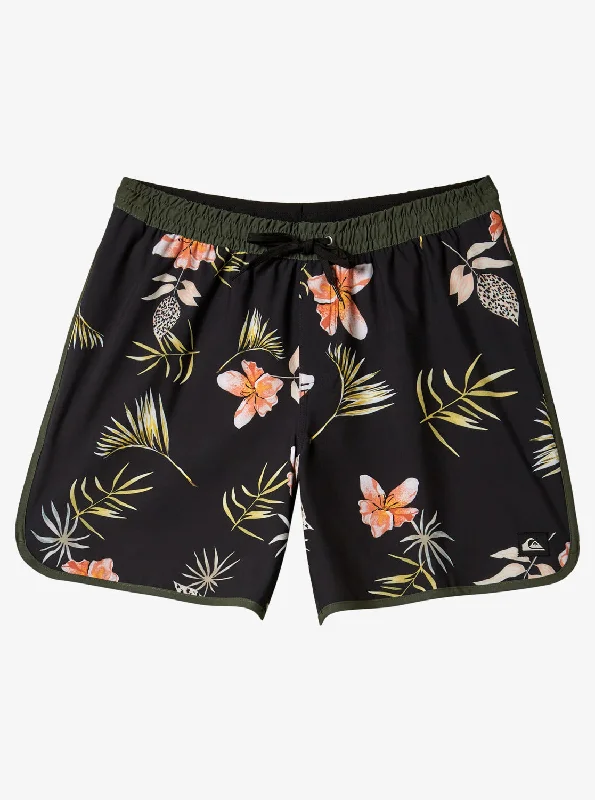 Surfsilk Scallop 17" Swim Trunks - Black