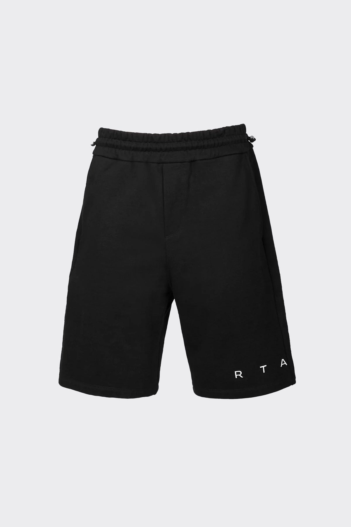 WIDE LEG SWEAT SHORT | BLACK