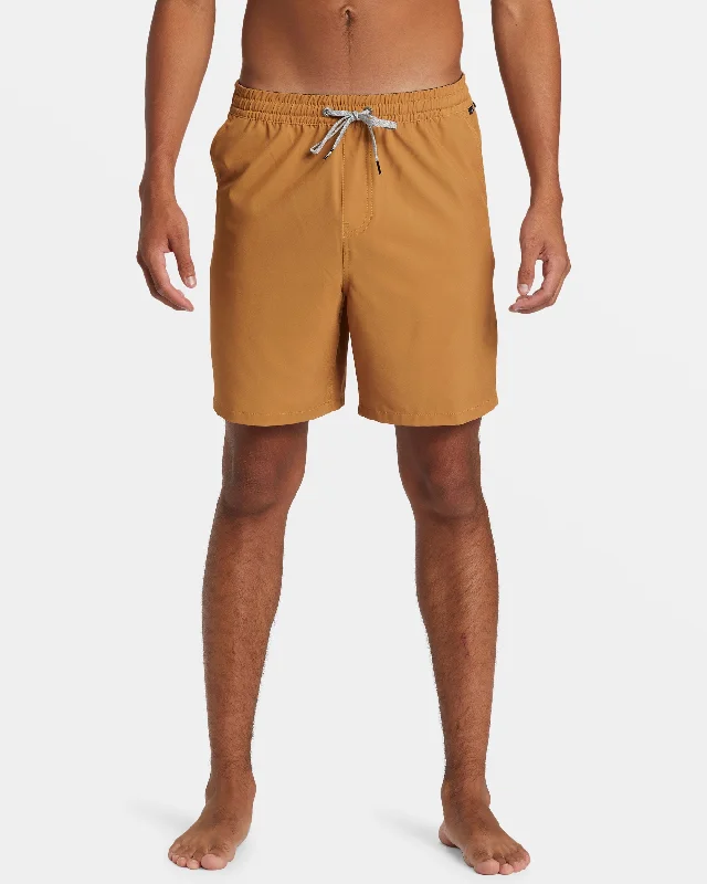 Taxer Amphibian 18" Hybrid Shorts - Bone Brown