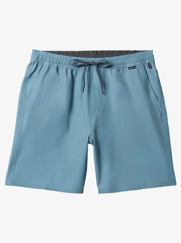 Taxer Amphibian 18" Hybrid Shorts - Cadet Gray